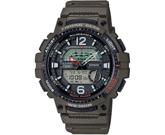 Мужские часы Casio WSC-1250H-3AVEF, фото 