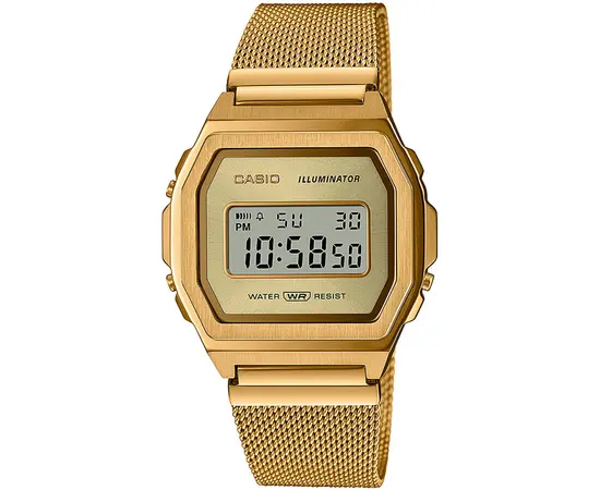 Жіночий годинник Casio A1000MG-9EF, зображення 