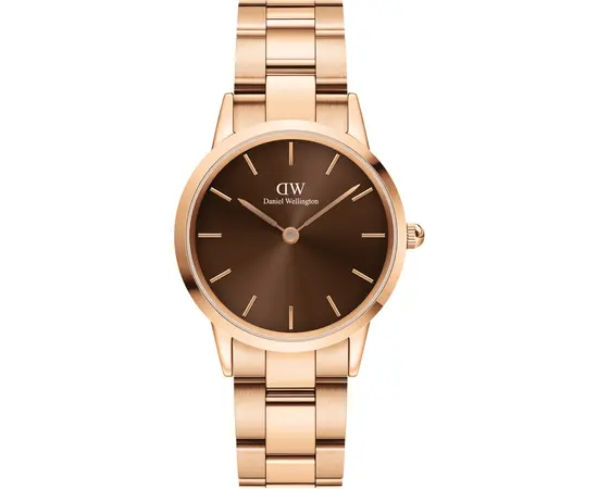 Женские часы Daniel Wellington ICONIC LINK AMBER DW00100462, фото 