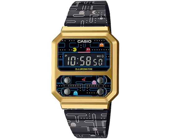 Чоловічий годинник Casio A100WEPC-1BER, зображення 