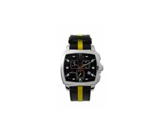 Чоловічий годинник Seculus 4480.1.816-black,-ss,-black-yellow-leather, зображення 