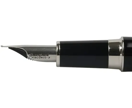 764ST02A59F Pininfarina F.Pen Regular Black Tub. F Пір'яна ручка Visconti, зображення 3