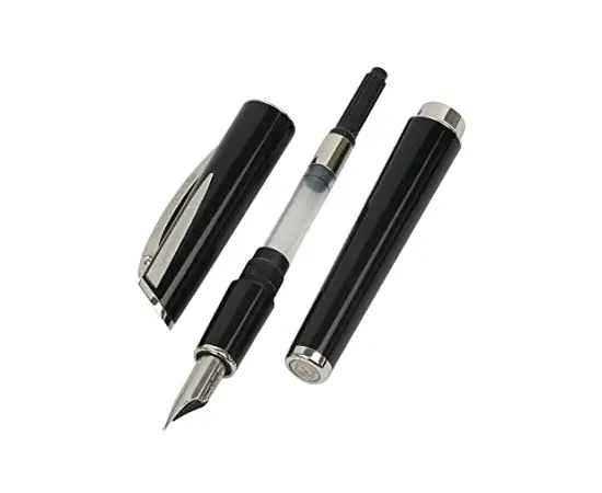 764ST02A59F Pininfarina F.Pen Regular Black Tub. F Пір'яна ручка Visconti, зображення 5