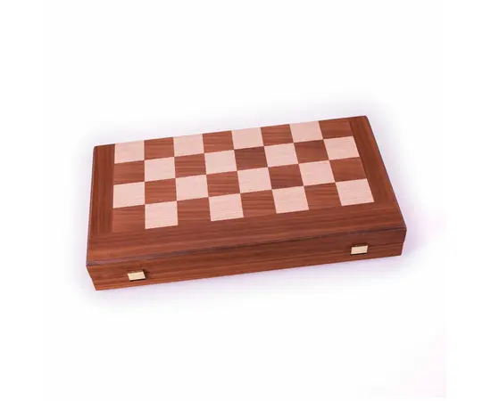 TS1MBLA Manopoulos Backgammon Mahogany with Black & Oak points - Combo, зображення 3