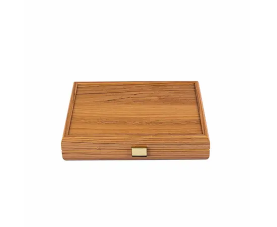 CXL30 Manopoulos Plastic coated playing cards in Walnut wooden case, зображення 3