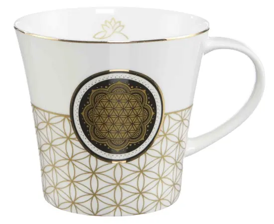 GOE-23101271 LO FB CTM Flower of Life white Goebel, зображення 