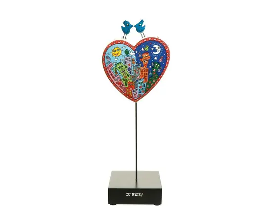 GOE-26101541 Love in the Heart of City - Figurine Pop Art James Rizzi Goebel, зображення 