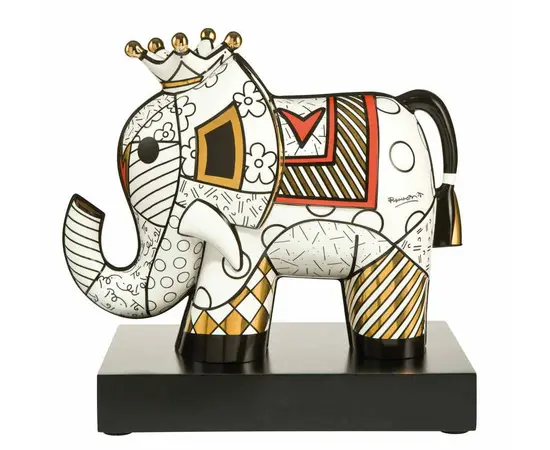 GOE-66452201 Pop Art Romero Britto Golden Goebel, зображення 