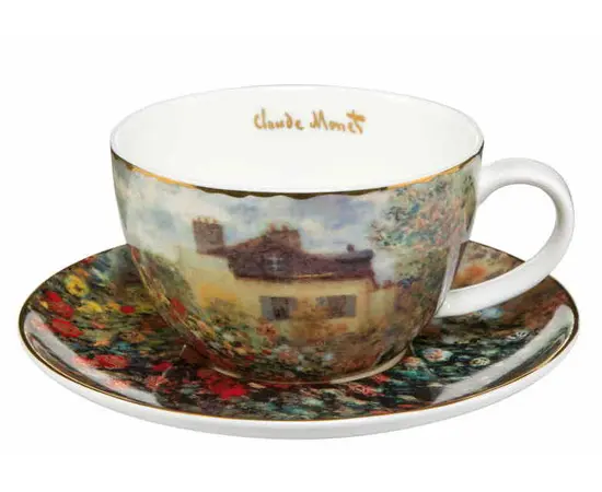 GOE-66532051 The Artists House - Tea Cup Claude Monet Artis Orbis Goebel, зображення 