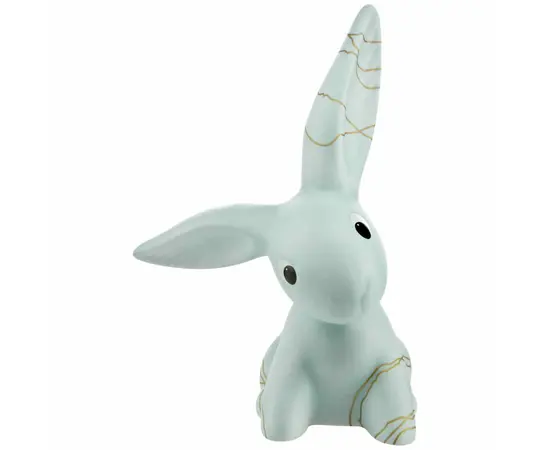 GOE-66825441 Bunny de luxe* 'Golden Blue Big Bunny' Goebel, зображення 