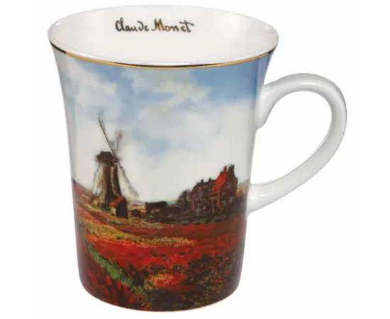 GOE-67011351 Tulip Field - Mug Artis Orbis Claude Monet Goebel, фото 