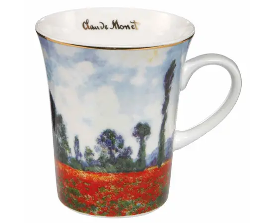 GOE-67011361 Poppy Field II - Mug Artis Orbis Claude Monet Goebel, зображення 