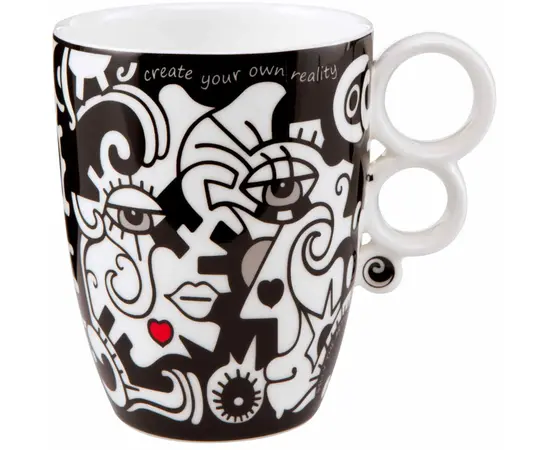 GOE-67080101 Two in One - Artist Mug Pop Art Billy The Artist Goebel, зображення 