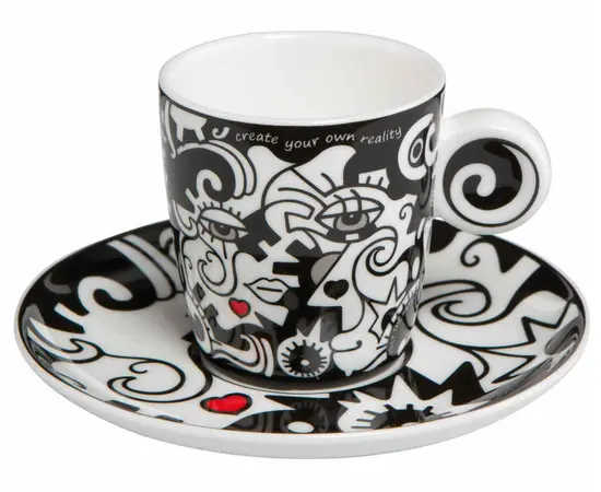 GOE-67080121 Two in One - Demitasse Pop Art Billy The Artist Goebel, зображення 