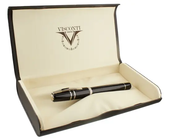 KP15-02-BP Homo Sapiens Elegance Black Ballpoint Кулькова ручка Visconti, зображення 2