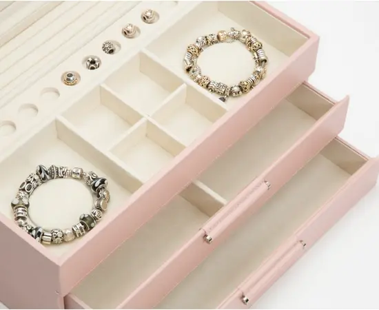 392015 Sophia Jewelry Box with Drawers WOLF Rose, фото 5