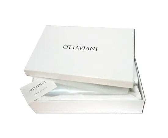 77308 Ottaviani - Set lente e taglia carte in met.argent c/crist, фото 2