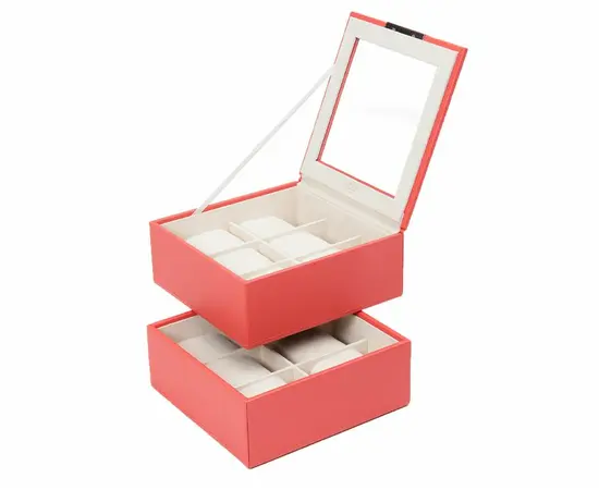 319642 Stackable Watch Tray Set 2 x 6 pcs WOLF Coral, фото 4