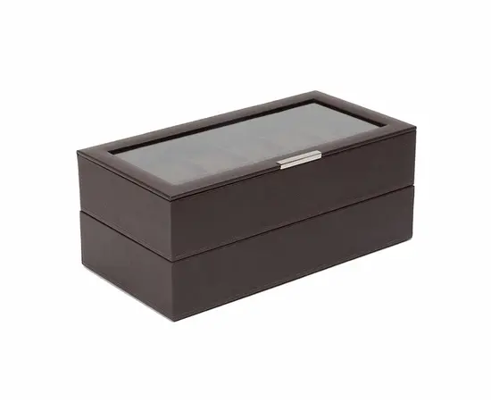 319706 Stackable Watch Tray Set 2 x 12 pcs WOLF Brown, фото 