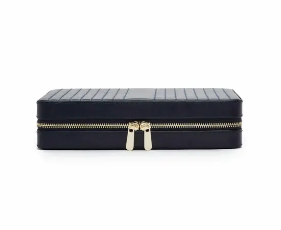 766117 Maria Large Zip Jewelry Case - Navy WOLF, зображення 5