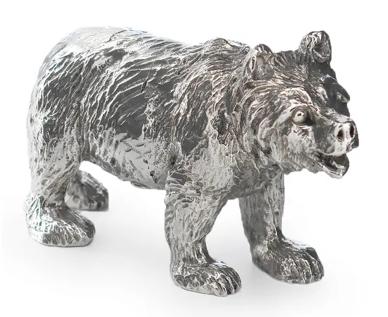 61204 Artina Figurine "Bear" 10 cm, зображення 