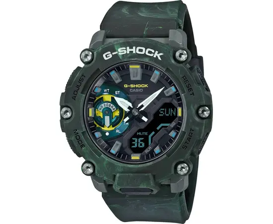 Мужские часы Casio GA-2200MFR-3AER, фото 