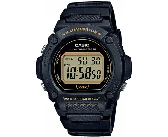 Чоловічий годинник Casio W-219H-1A2VEF, зображення 