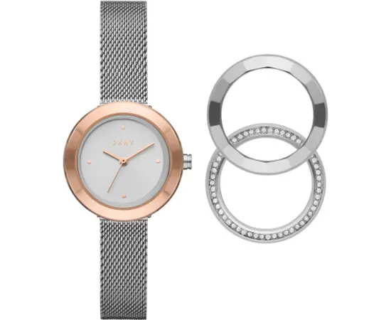 Жіночий годинник DKNY2975 + 3 безеля, зображення 