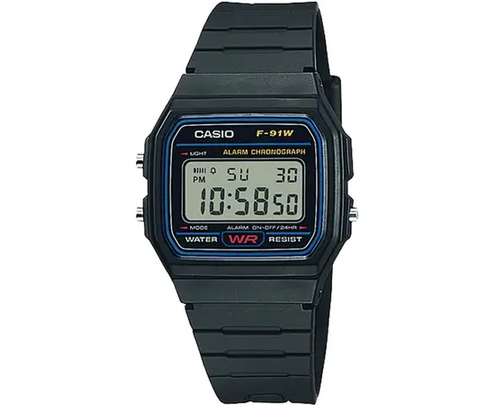 Часы Casio F-91W-1YER, фото 