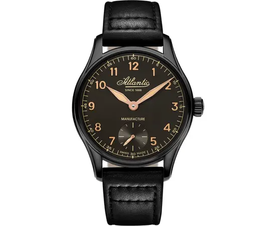 Мужские часы Atlantic Worldmaster Mechanical Manufacture Calibre Limited Edition 52952.46.63R + ремень, фото 
