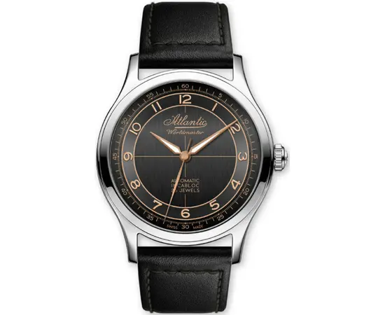 Мужские часы Atlantic Worldmaster Incabloc Automatic 53780.41.43R, фото 