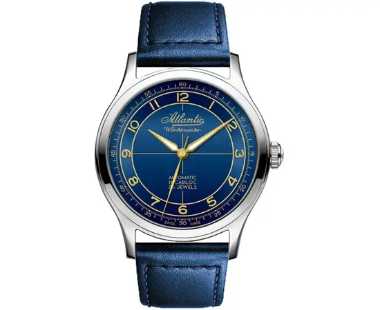 Чоловічий годинник Atlantic Worldmaster Incabloc Automatic 53780.41.53G, зображення 
