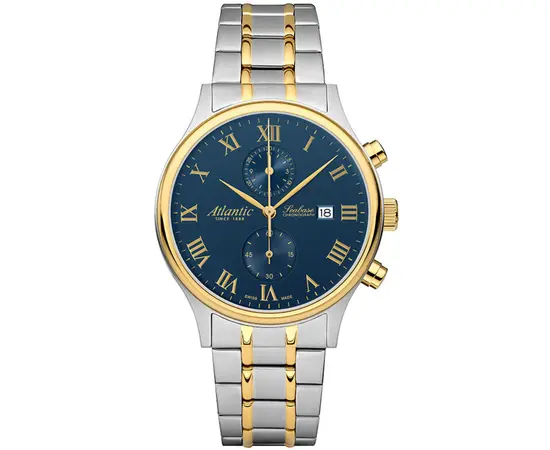 Мужские часы Atlantic Seabase Chronograph 64457.43.58G, фото 