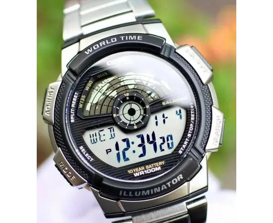 Чоловічий годинник Casio AE-1100WD-1AVEF, зображення 2