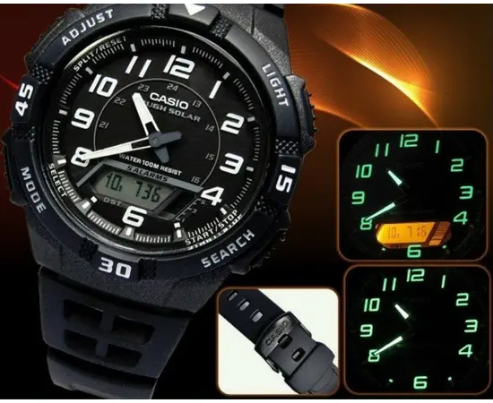Чоловічий годинник Casio AQ-S800W-1BVEF, зображення 