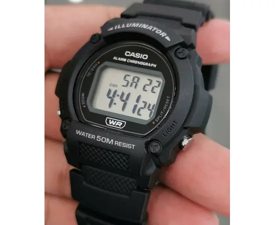 Чоловічий годинник Casio W-219H-1AVEF, зображення 4