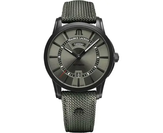Мужские часы Maurice Lacroix PONTOS Day Date Limited Edition PT6358-DLB04-630-5, фото 