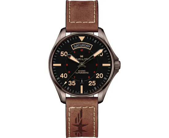 Мужские часы Hamilton Khaki Aviation Day Date Auto H64605531, фото 