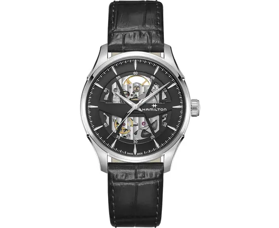 Мужские часы Hamilton Jazzmaster Skeleton Auto H42535780, фото 