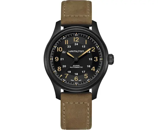 Мужские часы Hamilton Khaki Field Titanium Auto H70665533, фото 
