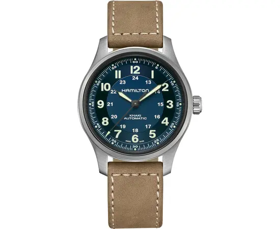 Чоловічий годинник Hamilton Khaki Field Titanium Auto H70545540, зображення 
