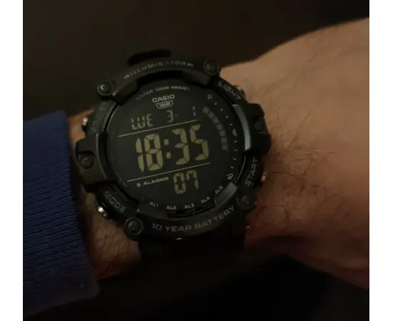 Чоловічий годинник Casio AE-1500WH-8BVEF, зображення 13