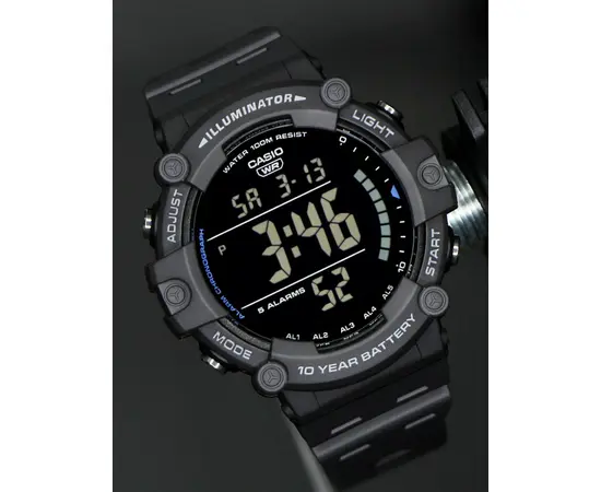 Чоловічий годинник Casio AE-1500WH-8BVEF, зображення 5