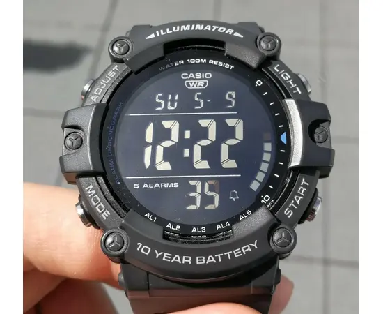 Чоловічий годинник Casio AE-1500WH-8BVEF, зображення 7