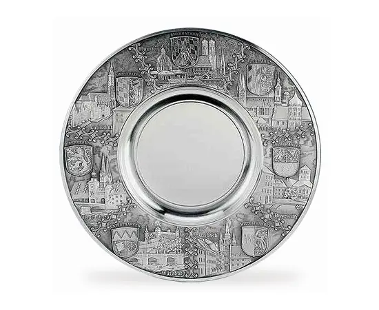 10053 Artina Wall Plate 28 cm BAYERN, зображення 