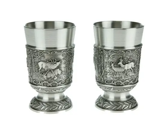 12402 Artina 2 Shot Glasses „Jennerwein“ 6 cm, зображення 