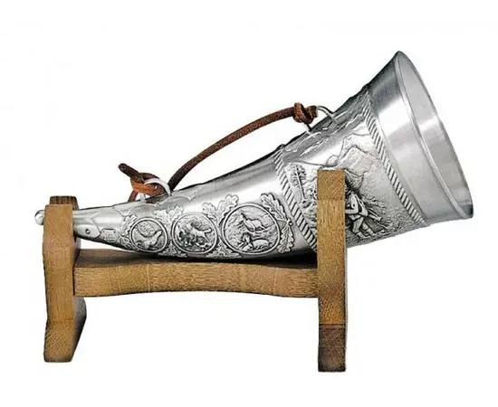 12612 Artina Drinking Horn on Stand Freischutz 0.3L, зображення 