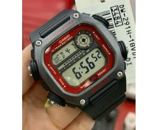 Чоловічий годинник Casio DW-291H-1BVEF, зображення 5