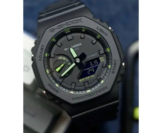 Чоловічий годинник Casio GA-2100-1A3ER, зображення 4