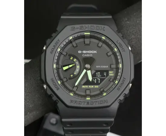 Чоловічий годинник Casio GA-2100-1A3ER, зображення 6